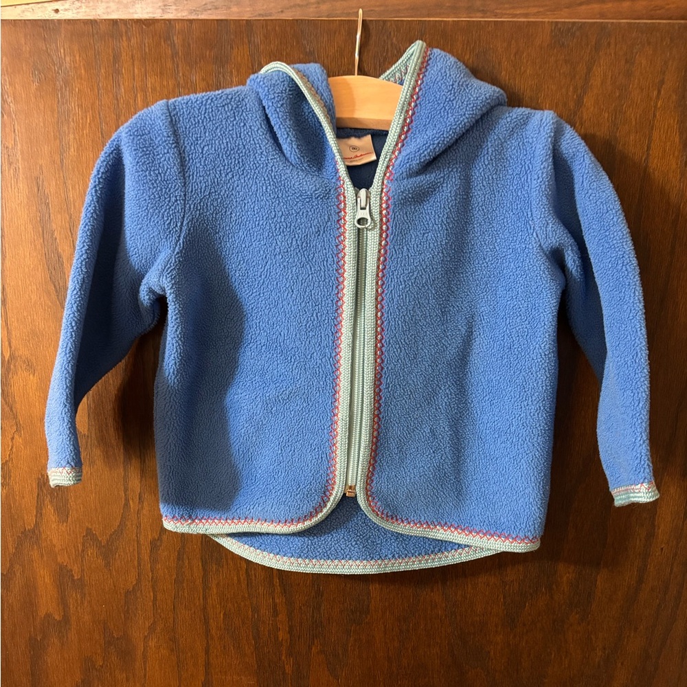 Hanna Andersson Blue Fleece Jacket Size 80